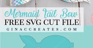 Available in png and vector. I Like Big Bows Free Mermaid Tails Bow Template For Faux Leather Bows