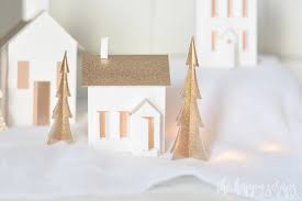 Download Diy Christmas Village With The Cricut Maker The Happy Scraps PSD Mockup Templates