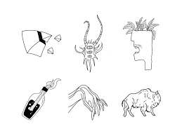 Terry loves nine nine flash sheets! Do Fine Linework Tattoo Design For You By Hazepoc Fiverr