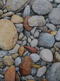 Sketch Of Pebbles Google Search Colored Pencils Stone Art Color Pencil Art