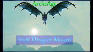 Pinkas and i am the creator and owner of frost dragon designs, llc. Archeage Frost Dragon Mount Showcase And Review Youtube