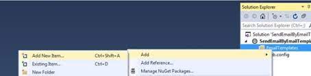 For demo purposes, let's include two different. Sending Emails In Asp Net With Email Templates
