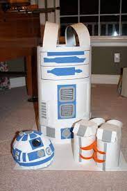 How To Make A R2d2 Costume For 10 R2d2 Costume Star Wars Costumes Diy Star Wars Diy