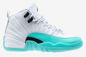 Black And Turquoise Jordans 12 Release Date Air Jordan 12 Gs Light Aqua Dr Wong Emporium Of Tings Web Magazine Jordan Shoes Girls Nike Shoes Jordans Shoes Sneakers Jordans