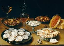 Osias Beert The Elder Dishes With Oysters Fruit And Wine Art Print By Pdpress X Small In 2020 Food Sweet Meat Oysters
