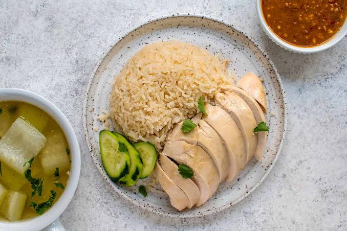 Hainanese Chicken Rice