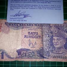 Duit Kertas Lama Rm1 Antiques Currency On Carousell