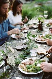 Springtime Farm To Table Inspiration Outdoor Dinner Table Inspiration Dinner With Friends