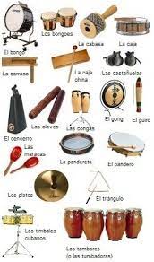 Podemos leer descripciones de veladas musicales detallando los instrumentos que se utilizaban y cómo se tañían; Las Percusiones Latinas Imagenes De Instrumentos Musicales Instrumentos De Percusion Nombres De Instrumentos Musicales
