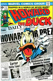 Happy death day writer scott lobdell's next project is both a movie and a comic book. 40 Years Ago Howard The Duck Ran For President Litreactor