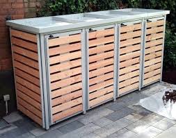 Mulltonnenbox Fur 4 Mulltonnen Mulltonnenbox Mulltonnenverkleidung Aufbewahrung Garten