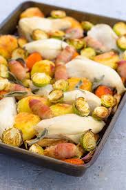 Try these christmas dinner side dish ideas! Easy Christmas Vegetable Traybake Easy Peasy Foodie