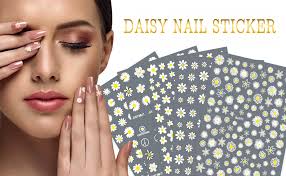 Daisy Sunflower Nail Art Stickers