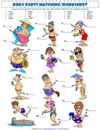 This free printable worksheet helps kids daycare worksheets. Body Parts Matching Worksheet Fill Online Printable Fillable Blank Pdffiller