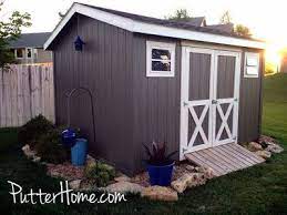 Shed Ideas Shed Landscaping Backyard Sheds Backyard Storage Sheds