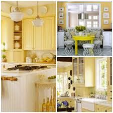 The shade also extends through to the stairwell. Stay Mellow Four Shades Of Sunny Yellow Kitchens