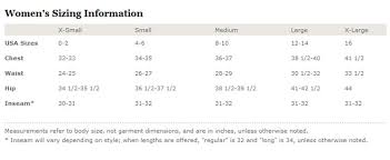 Patagonia New Womens Size Chart Jpg