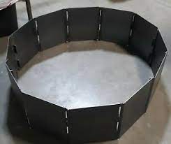 Fire pit rings for sale. Steel Fire Pit Ring For Sale Ebay