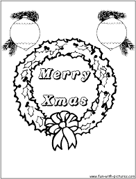 Feel free to print and color from the best 40+ christmas reef coloring pages at getcolorings.com. Christmas Wreath Coloring Page