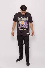 Whatever you're shopping for, we've got it. Los Angeles Lakers Mitchell And Ness Vintage Championship T Shirt Mens Black Stateside Sports