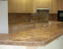 tile countertops kitchen