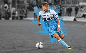 Immobile's individual performance helped italy reach two milestones including netting three goals in a single european championship game for the first time. Download Wallpapers Ciro Immobile 4k Art Lazio Fc Italian Football Player 17 Number Football Match Blue Splashes Of Paint Grunge Art Forward Serie A Italy Football For Desktop Free Pictures For Desktop