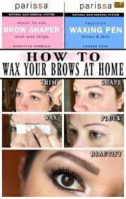 Diy Brow Waxing How To The Right Way To Wax Your Eyebrows At Home Waxed Eyebrows Brow Wax Beauty Skin Care