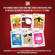 Aug 20, 2017 · this is a card game where you build monsters who eat babies. Exploding Kittens A2z Science Learning Toy Store