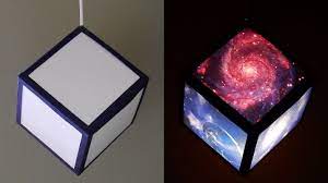 Diy Pendant Lamp Lantern Galaxy Cube Home And Room Decor Ezycraft Diy Table Lamp Diy Pendant Lamp Diy Lamp