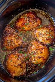 Slow Cooker Brown Sugar Garlic Chicken Dinner Then Dessert