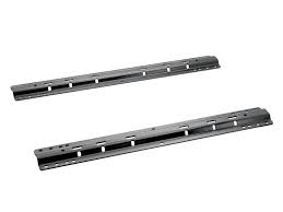 The lightest ratings are usually 15,000 lbs and the heaviest hitches are rated for 30,000 lbs. Reese 58058 Universal 10 Bolt Base Rails For Fifth Wheel Hitches