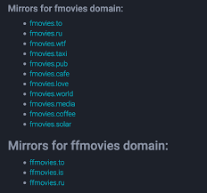Fmovies To On Twitter Hi Folks To Avoid Facing With Fake Sites Please Check Our Real Mirror Domains Here Https T Co Mmf0eyfvqj If You Can T Access Official Domain You Can Check This Image And Update
