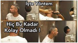 Evde Sacini Ve Enseni Adim Adim Kolayca Kendin Kes Kuafor Gibi 2 Sacin Arkasi Nasil Kesilir Youtube