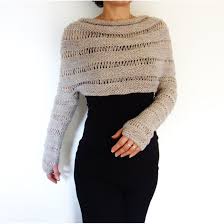 There are 1657 knit 3 piece for sale on etsy, and they cost 35,94 $ on average. Oatmeal Crop Sweater Knitting Pattern By Camexiadesigns Sweater Knitting Patterns Knit Shrug Sweater Crochet Pattern