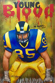 Jack Youngblood You Must Know This Guy Played With A Broken Leg Now You Got Players That Can T Even Finis Rams Football Nfl Football Players Football Helmets