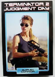 Sarah connor is an epic outfit, obtained: Terminator 2 Sarah Connor Judgement Day Ultimate Figure Neca