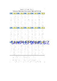 Celsius To Fahrenheit Conversion Table And Formula Pdf Free