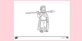 Fun for kids to print and learn more about saul, the prophet samuel, and the twelve tribes of israel (israelites). Bible Colouring Page Of King Saul Colouring Sheets