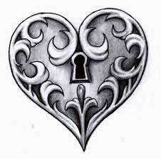 Little Heart By Crazy Tatts On Deviantart Heart Drawing Lock Drawing Heart Locket Tattoo