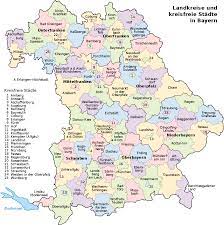 Wir digitalisieren, vernetzen und vermessen bayern aktuelles. Datei Landkreise Bayern Svg Wikipedia