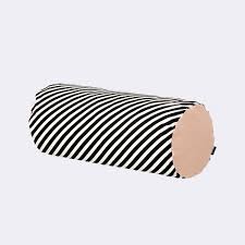 Ferm Living Webshop Black Stripe Cylinder Kussen Kussens Woonaccessoires