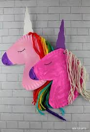 Paper Plate Unicorn Craft For Kids Free Template Unicorn Crafts Crafts Paper Plate Crafts