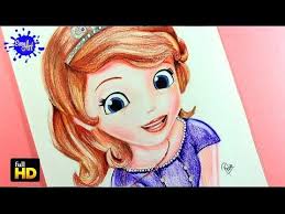 Como Dibujar La Princesita Sofia L How To Draw The Princess Sofia Como Dibujar Una Princess Sofia Drawings Character Fictional Characters