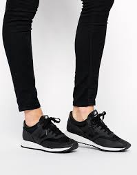 Black And Pink New Balance Trainers New Balance New Balance 620 Black Sneakers At Asos Tenis Negros Mujer Zapatillas Deportivas Zapatillas Asos