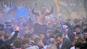 Rangers video 'edited with sectarian language'. Rangers Glasgow Party Goes Haywire Junipersports