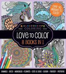 Coloring doodle, color, and design. Kaleidoscope Coloring 8 In 1 Binder By Hinkler Paperback Barnes Noble
