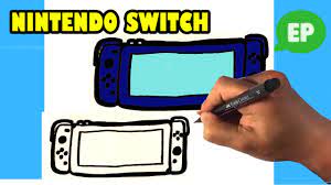 More images for how to draw a cute nintendo switch » How To Draw Nintendo Switch Easy Pictures To Draw Youtube