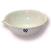 Porcelain Evaporating Dish, Round Form, 1285ml