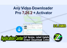 Now, just choose the format and the video will start downloading on any device. Any Video Downloader Pro 7 26 2 Activator Free Download