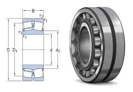 22215e skf spherical roller bearing with cylindrical bore